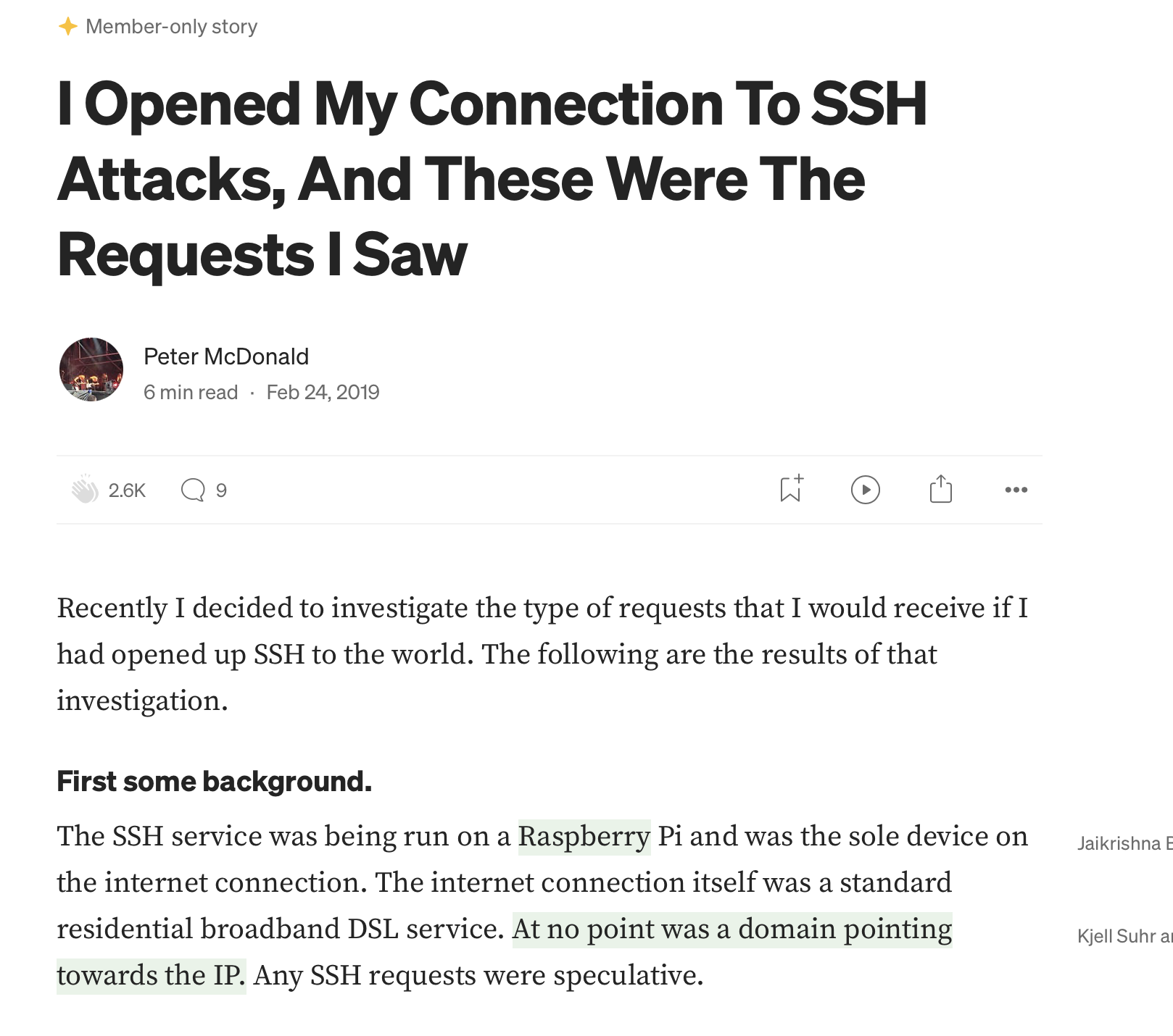 I Opened My Connection To SSH Attacks, And These Were The Requests I Saw