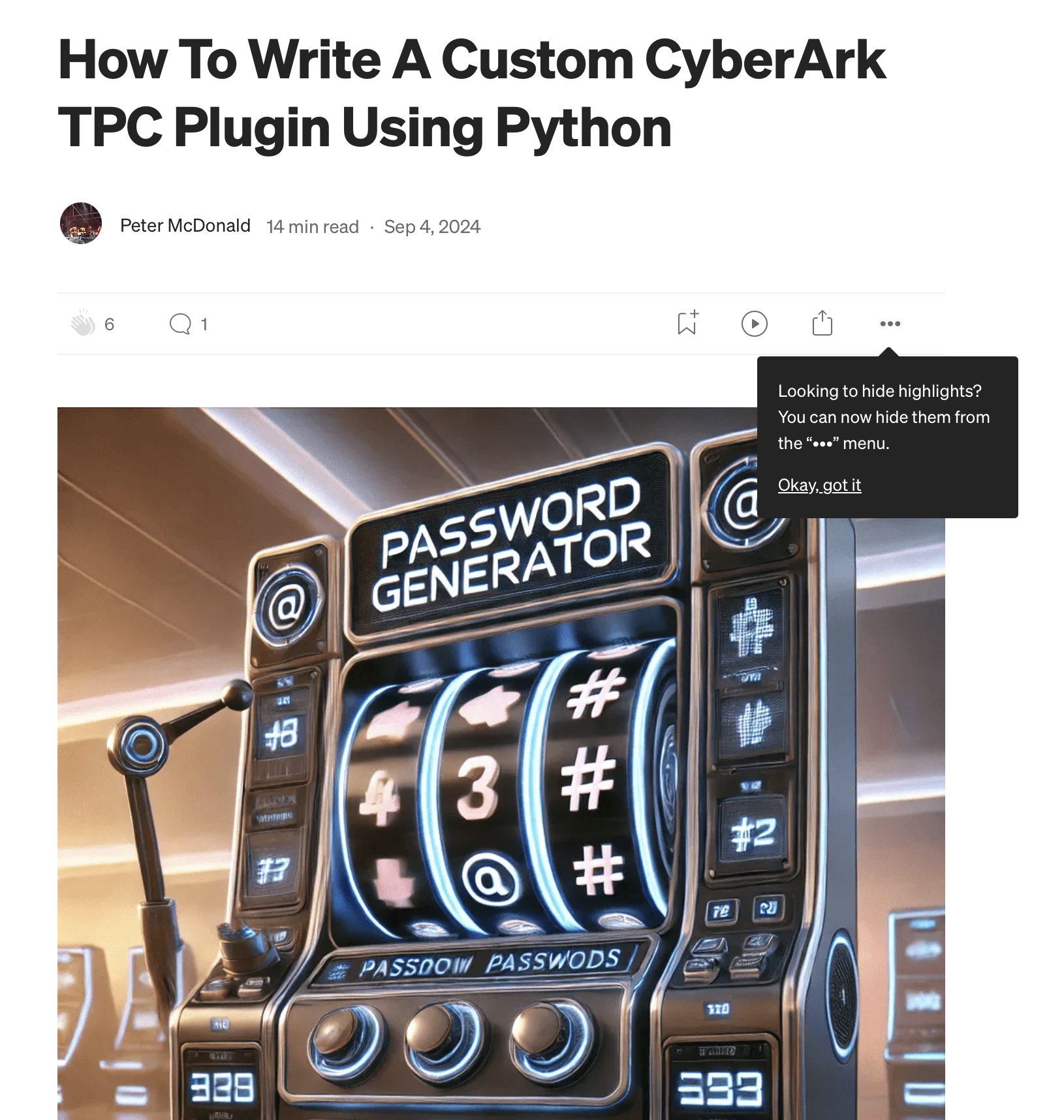 How To Write A Custom CyberArk TPC Plugin Using Python